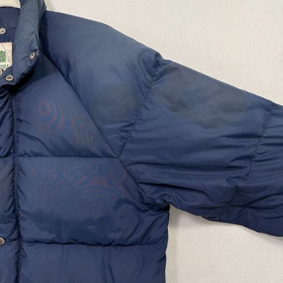 Vintage Sierra Designs Down Puffer Jacket Men S Blue Outdoor Active Hiking - Picture 10 of 16